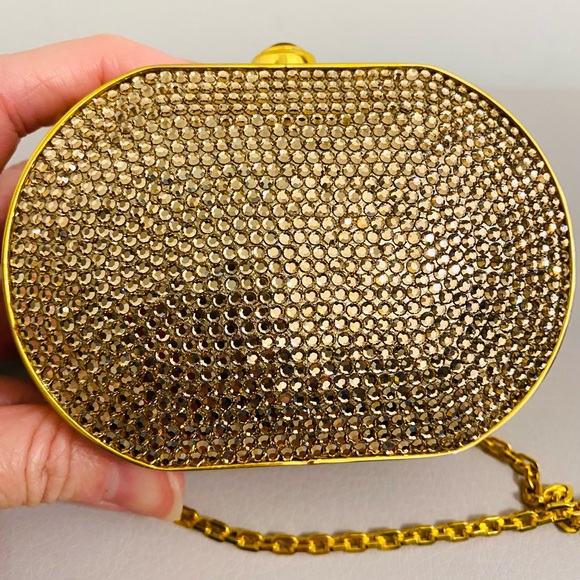 <SOLD> Authentic Judith Leiber mini clutch - Picture 3 of 12